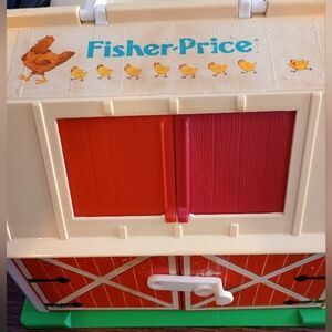 1980s Fisher-Price Little People Barn